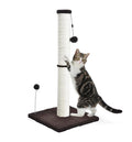 32" Sisal Cat Scratching Post with Hanging Ball