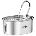 Stainless Steel Pet Water Fountain for Small Dogs & Cats