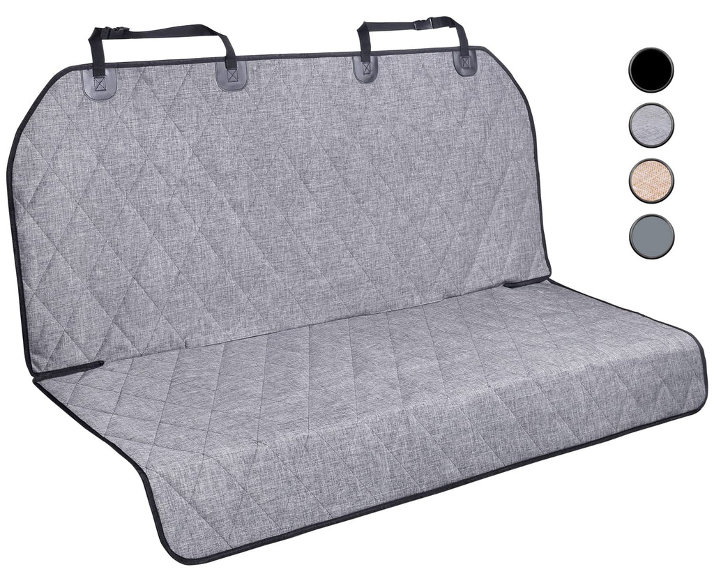 VIVAGLORY Waterproof Dog Back Seat Cover for Cars, SUVs & MPVs