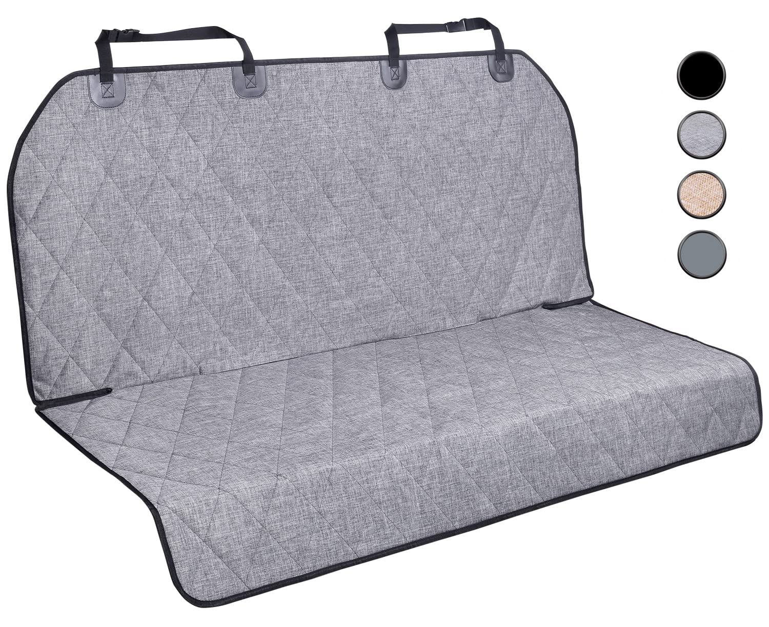 VIVAGLORY Waterproof Dog Back Seat Cover for Cars, SUVs & MPVs