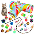 Interactive Cat Tunnel & Toy Bundle Set