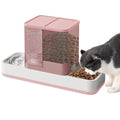 Gravity Automatic Pet Feeder & Water Dispenser Set for Cats & Small Pets