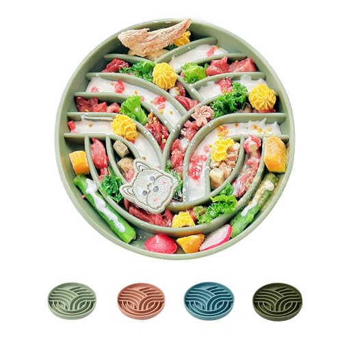 Slow Feeder Dog Bowl & Lick Mat Puzzle for Dogs